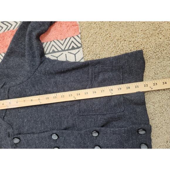 Cabi My Fair Wool Cardigan Jacket in Gray Sweater¡, sz Large - Picture 10 of 11